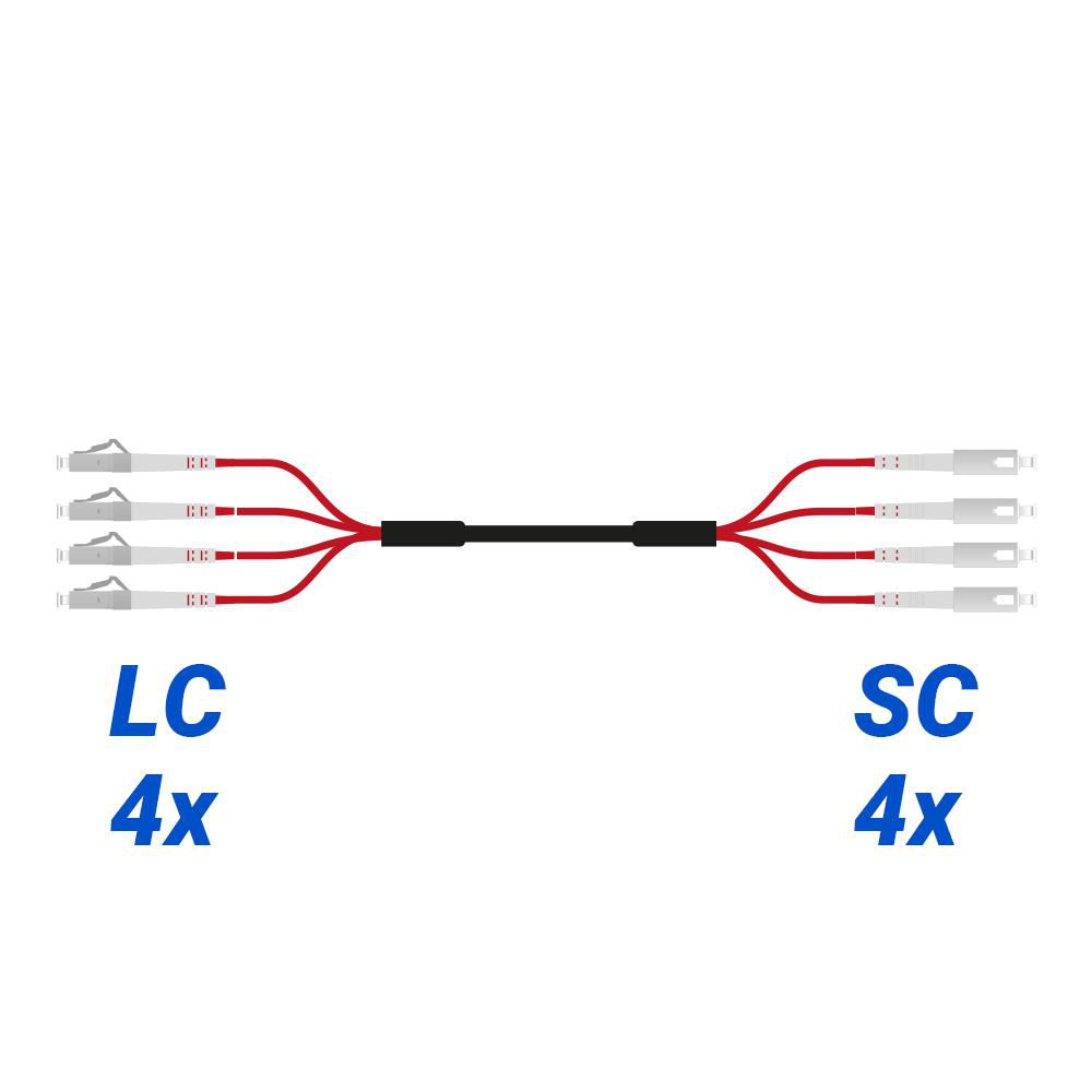 ASSEMBLY LC/SC MULTI-MODE  *