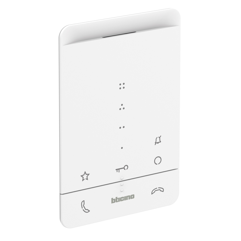 AV - POSTE INT. CLASSE100A16E AUDIO MAINS-LIBRES EN BLANC