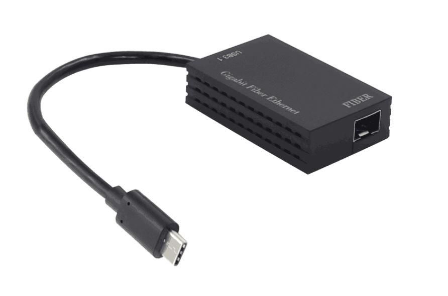 USB C - GIGABIT FIBER ETHERNET  *