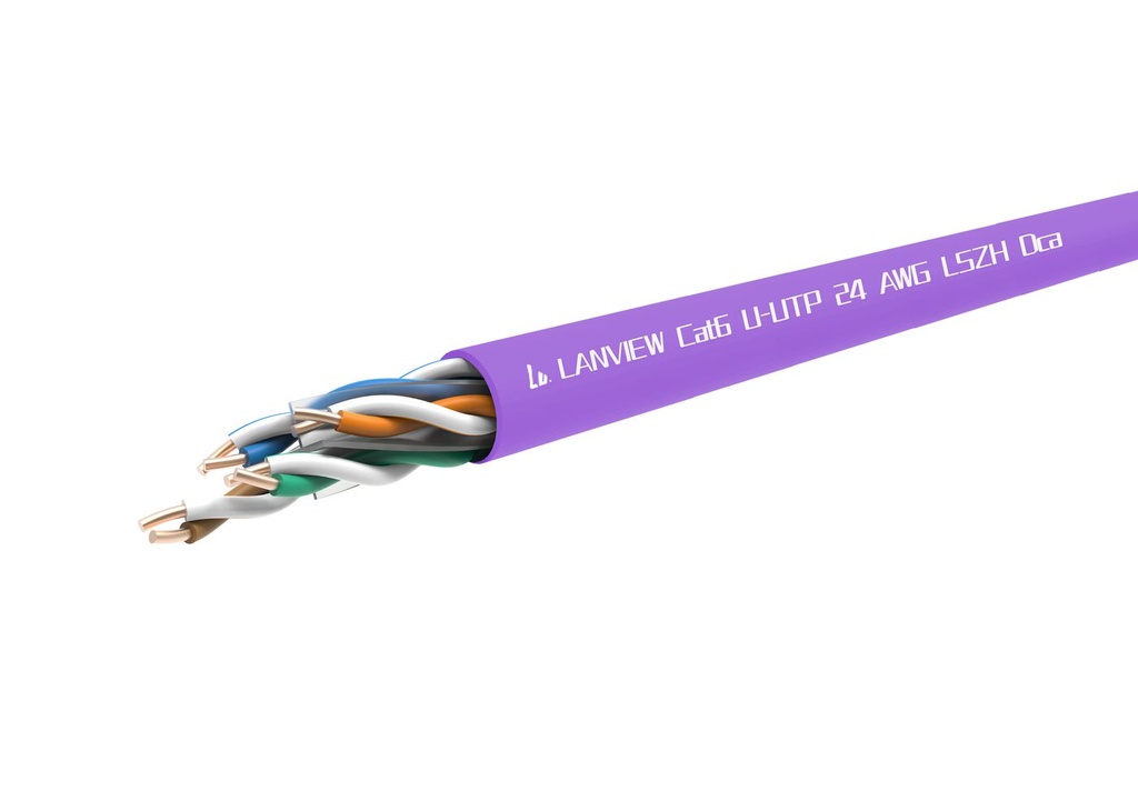 CAT6 U-UTP NETWORK CABLE  *