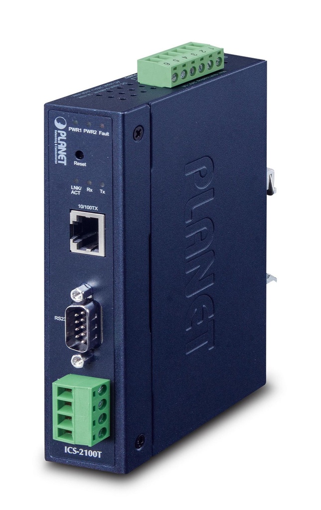 ICS-2100T - IP30 INDUSTRIAL  *