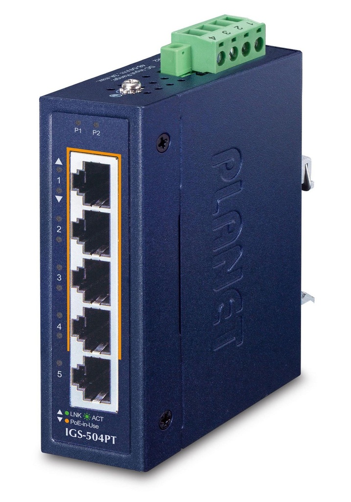 IP30 COMPACT SIZE 4-PORT  *