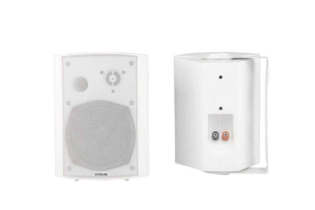 ACTIVE SPEAKER SET, WHITE.  *