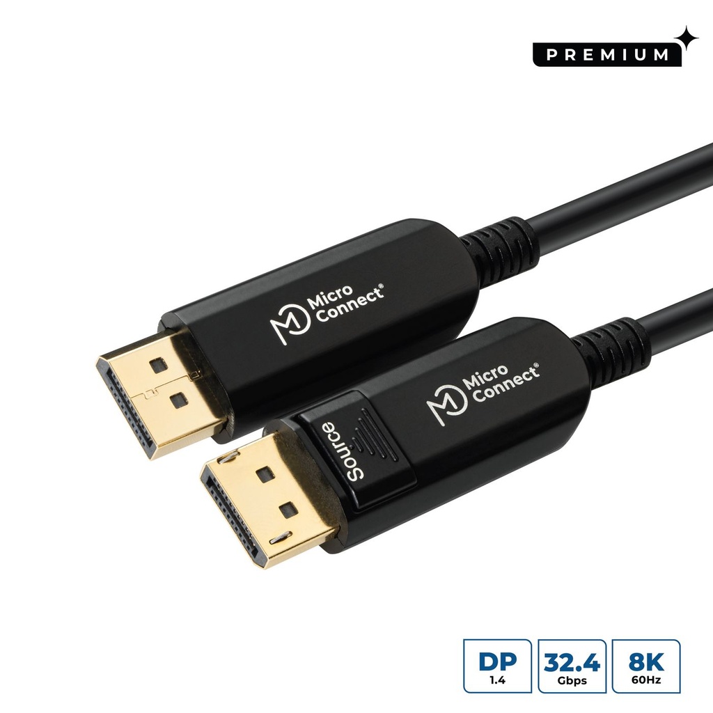 PREMIUM OPTIC DP 1.4 CABLE 20M  *