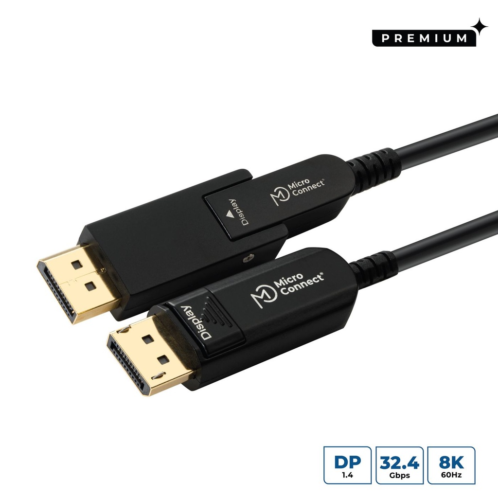 PREMIUM OPTIC MINI DP-DP CABLE  *