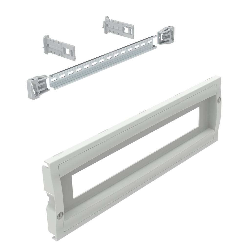 PLASTRON PR CHÂSSIS MODULAIRE PLAST. HT150 LG 500 + RAIL  *