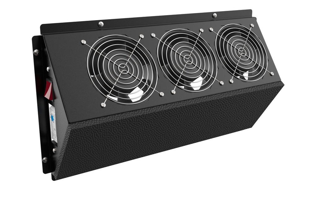 LOGON SOUNDPROOF 3 FAN MODULE BLACK  *