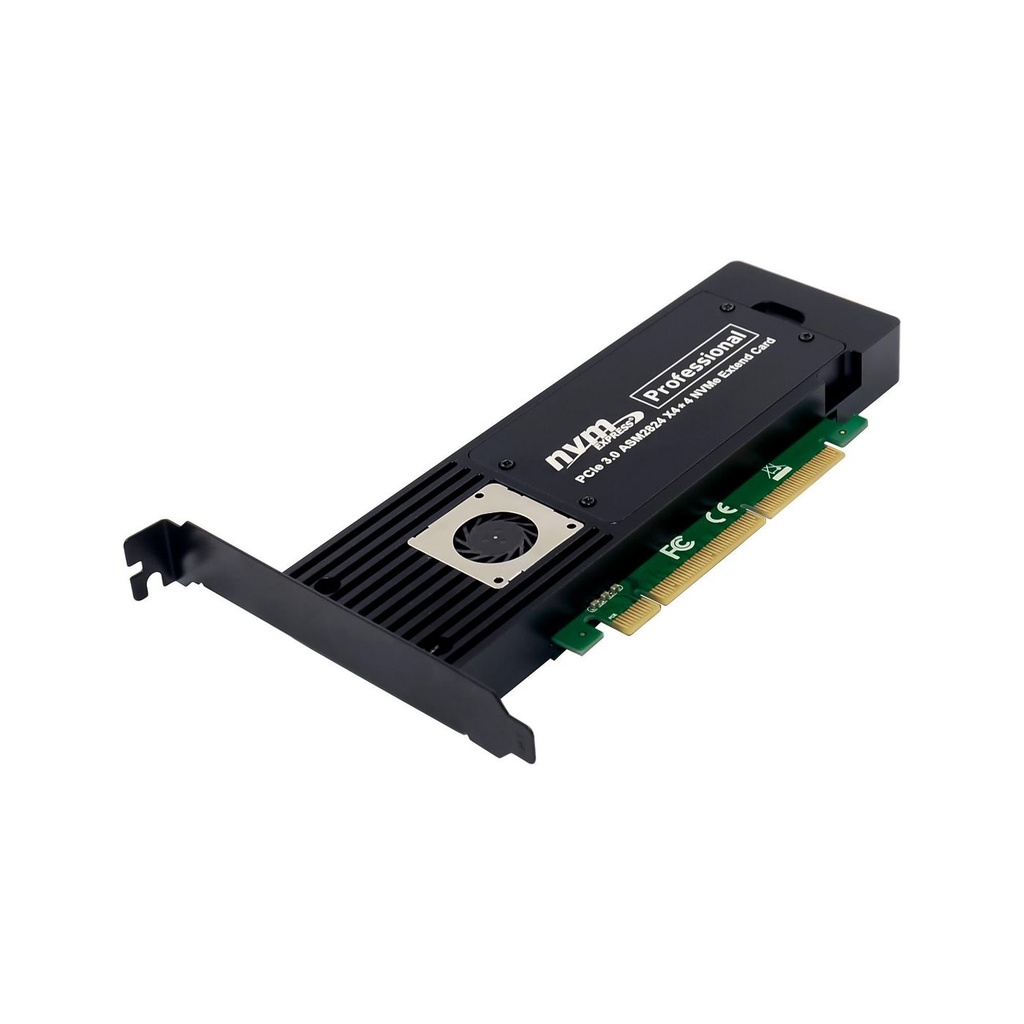 PCI-E ASM2824 4-M.2 KEY M  *