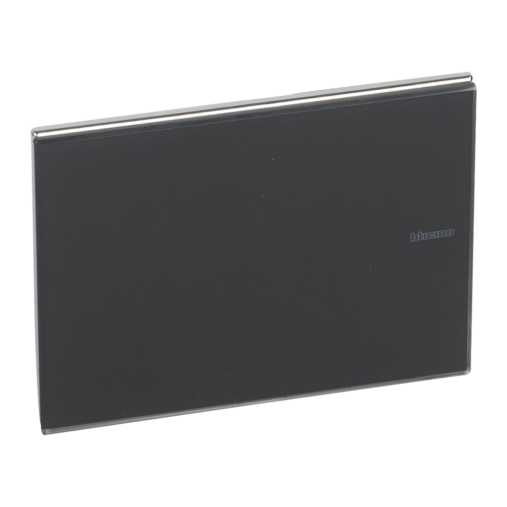 KNX VERRE 6 COMMANDE NOIR 3 MODULE  *