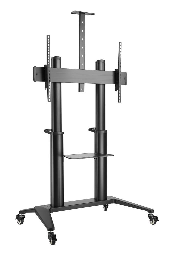 MOBILE STAND TROLLEY BLACK  *