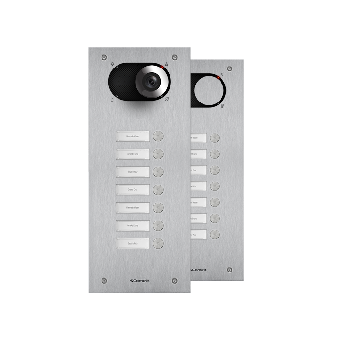 SWITCH FAÇADE INOX AVEC 7 BOUTONS  *