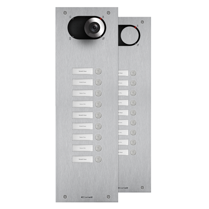 SWITCH FAÇADE INOX AVEC 9 BOUTONS  *