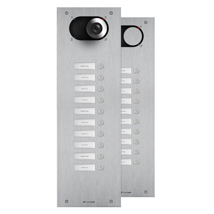 SWITCH FAÇADE INOX AVEC 10 BOUTONS  *