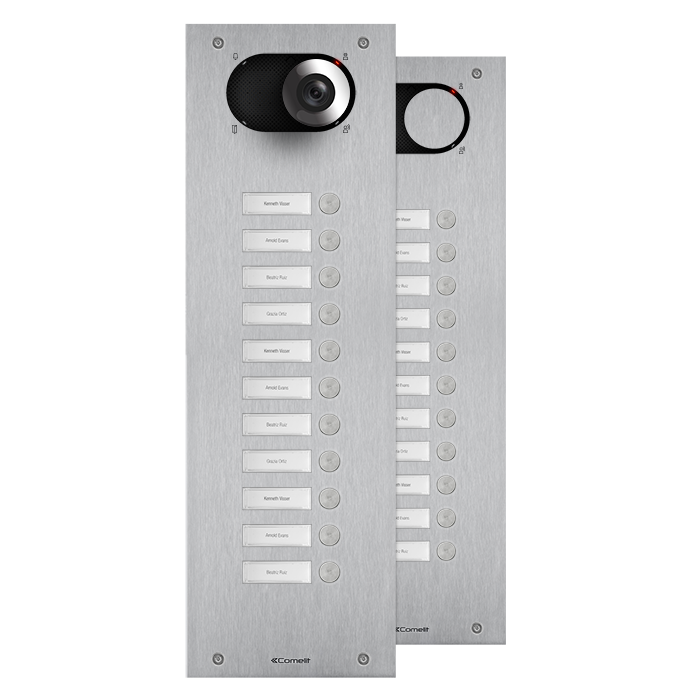SWITCH FAÇADE INOX AVEC 11 BOUTONS  *
