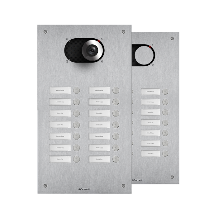 SWITCH FAÇADE INOX AVEC 14 BOUTONS - 2 C  *