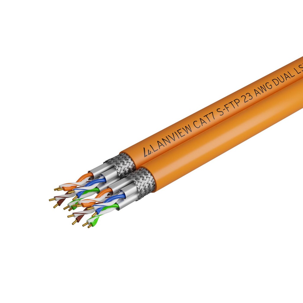 CAT7 S-FTP NETWORK CABLE DUAL  *