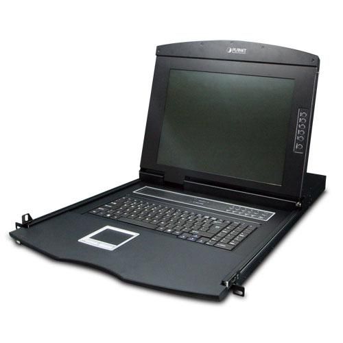 17" 8-PORT COMBO VGA LCD  *