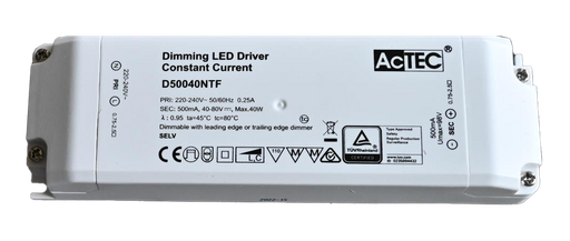 [TECTLC410PHD4] (AS) Driver 40w Phase Dim 500mA pour TECO NAULA