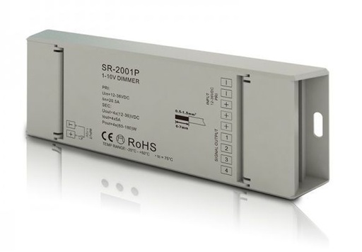 [INHSR-2002P] 1-10V DIMMER RGB-RGB+W 12-36VDC 4X5A  *