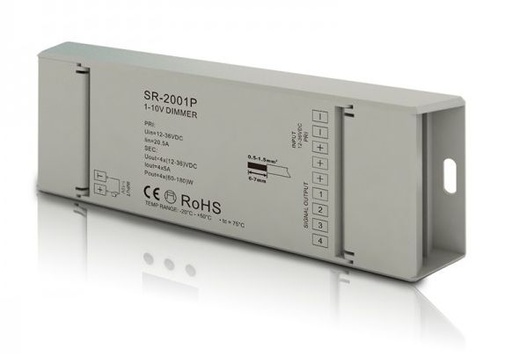 [INHSR-2001P] 1-10V DIMMER MONO-COLOR 12-36VDC 4X5A  *