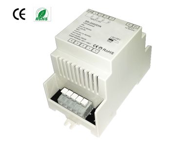 [INHSR-2002DIN] 1-10V DIMMER RGB-RGB+W 12-36VDC 4X5A DIN  *