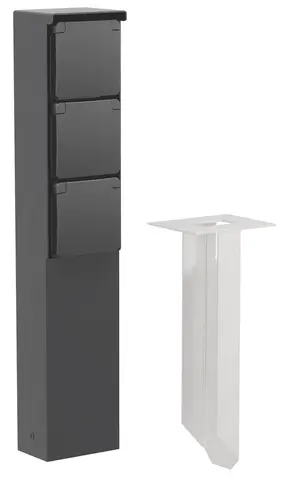 [NIK761-36635] BORNE DE JARDIN, TRIPLE  *