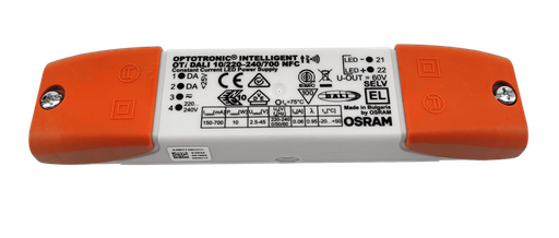 [TECTLK262DS1-4] (AS) DRIVER 10W OSRAM DALI 150-700MA 1-4 XOZI 2W  *