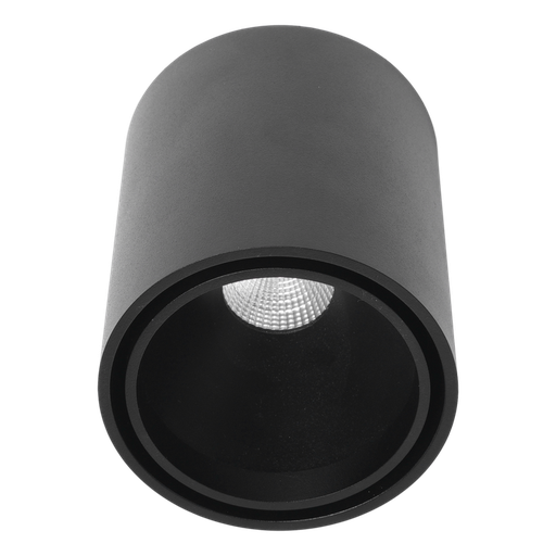 [TECBR1KUANA2700KB] (AS)KUANA 9W ROND 2700K NOIR  *