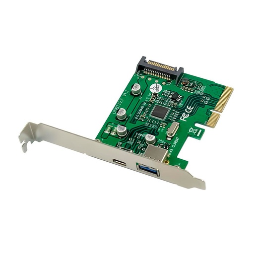 [MITMC-PCIE-ASM1142-CA] 1 X USB 3.1 TYPE C+A, PCIE  *
