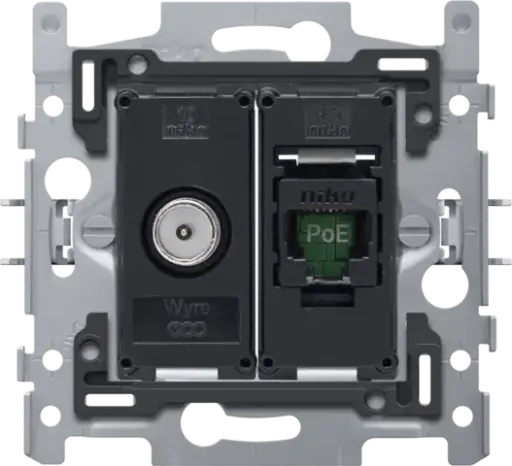 [NIK170-66258] CONNEXION COAX+RJ45 UTP CAT6